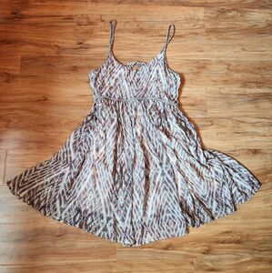 Free People Periscopes In The Sky Babydoll Dress Women's Size Large